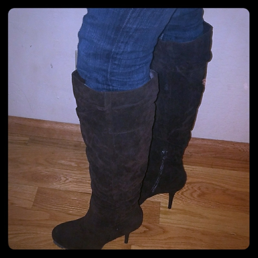 Miss Me knee high boots